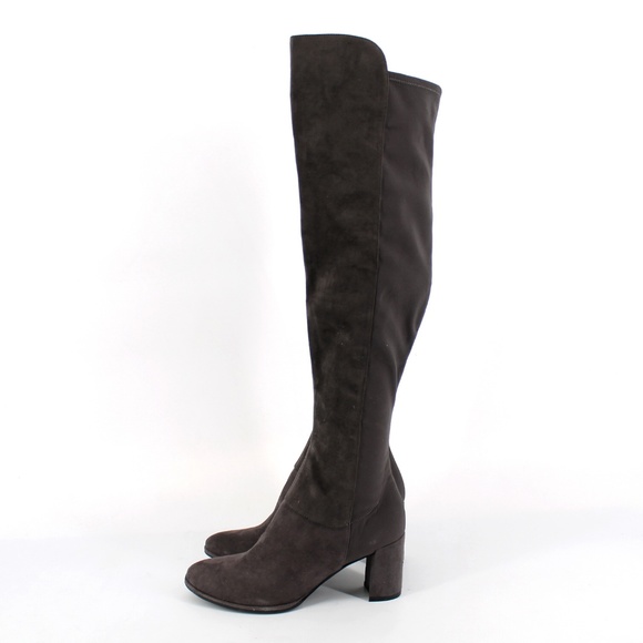 MARC FISHER Loran Faux Suede Over the Knee Boot - Picture 4 of 8